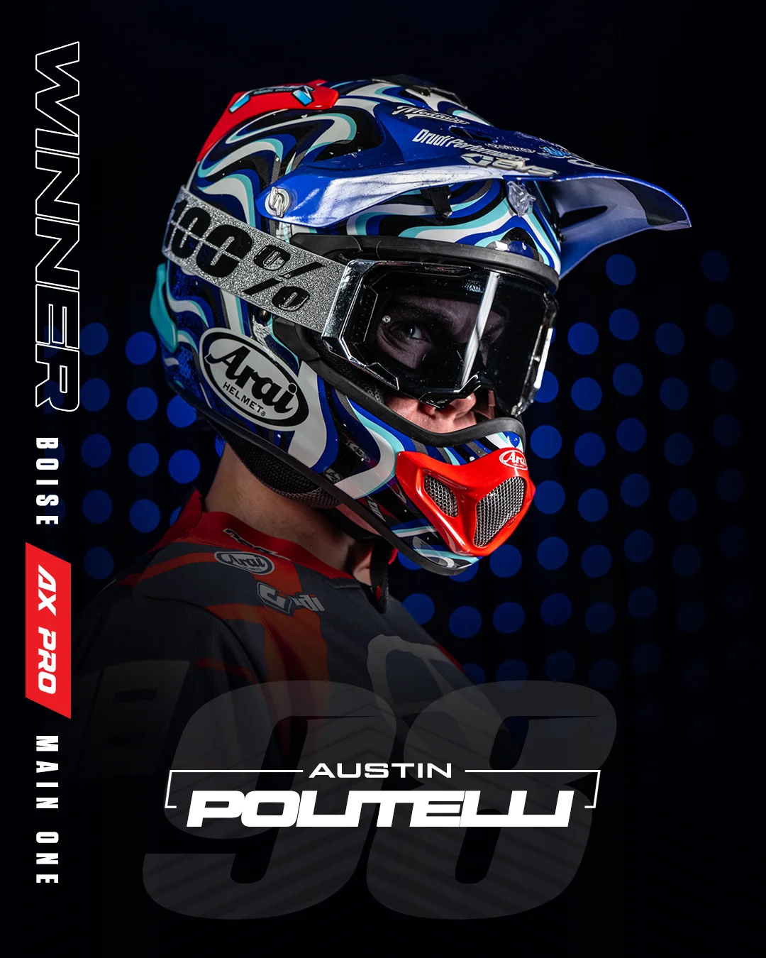 Winner graphic Politelli